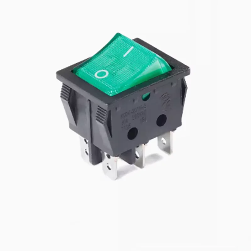 Kcd4 30a 250V Wipp schalter 25x31mm Ein-Aus Ein-Aus-Ein 6-polig mit leichtem Netzschalter – Detail 2