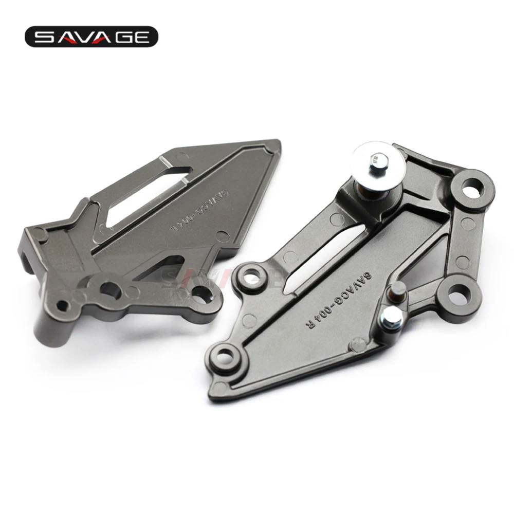 Front Foot Peg Pedal Bracket For KAWASAKI NINJA 300  VERSYS 250 300 EX 250R 300R Z 250 Z300 2013-2018 17 Motorcycle Accessories