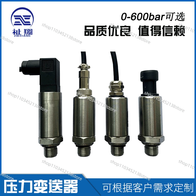 Industrial pressure sensor pressure transmitter 4-20mA 0-16bar-600bar pneumatic hydraulic oil pressure