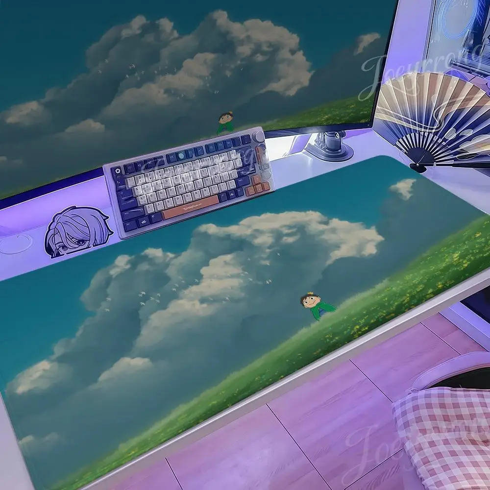 

Коврик для мыши Hot Anime 1000x500 Taro Sakamoto Days XXL, большие игровые нескользящие офисные коврики для клавиатуры, настольный коврик, Ranking of Kings BojjI