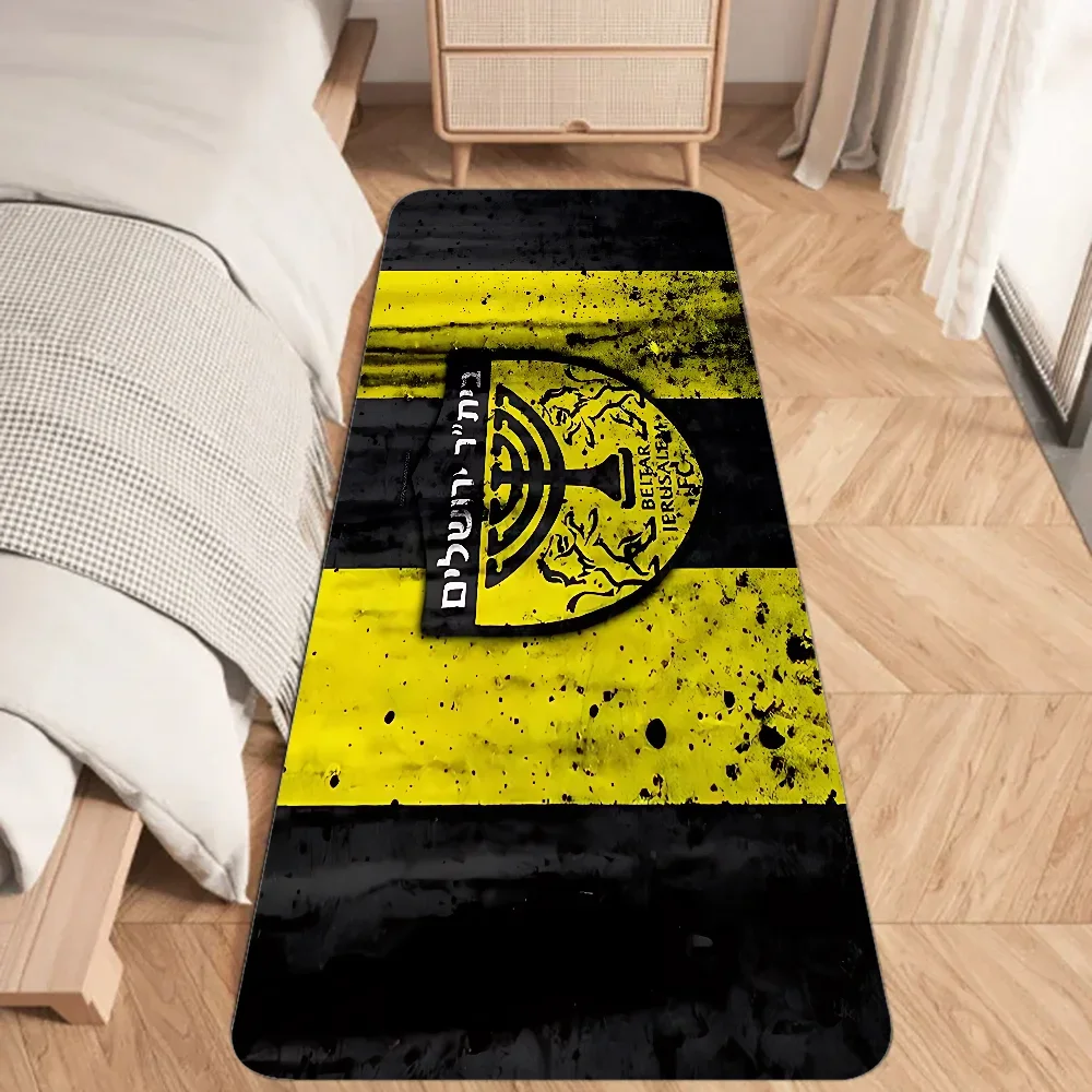 Half FC Beitar Jerusalem Half Israel Floor Mat Graphic Printed Flannel Doormats For Bathroom Kitchen Entrance Carpet Home Decor