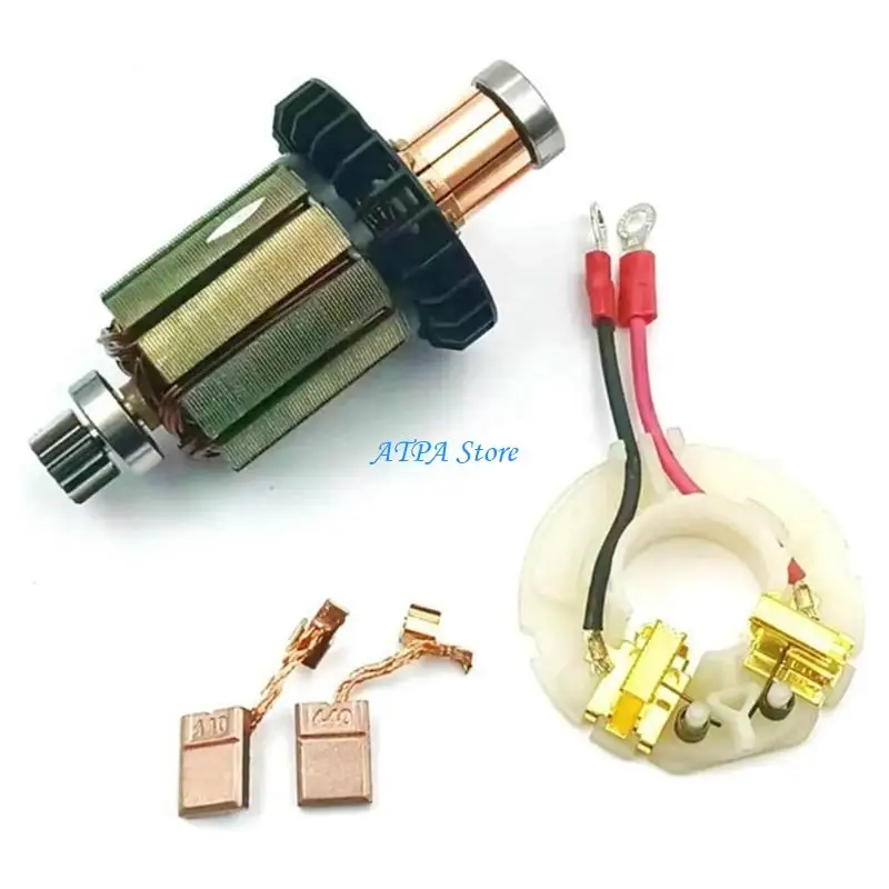 

Universal Universal Carbon Brush Brush Support Rotor Комплект DIY Электрический инструмент Ремонт двигателя, подходящая для