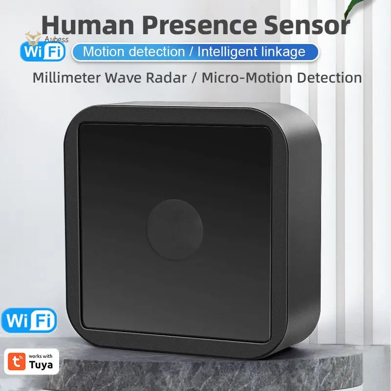 

Tuya Wifi Mini Microwave Motion Sensors Real-time Detection Micro-motion Detect Smart Home Human Motion Detector Ceiling Mounted