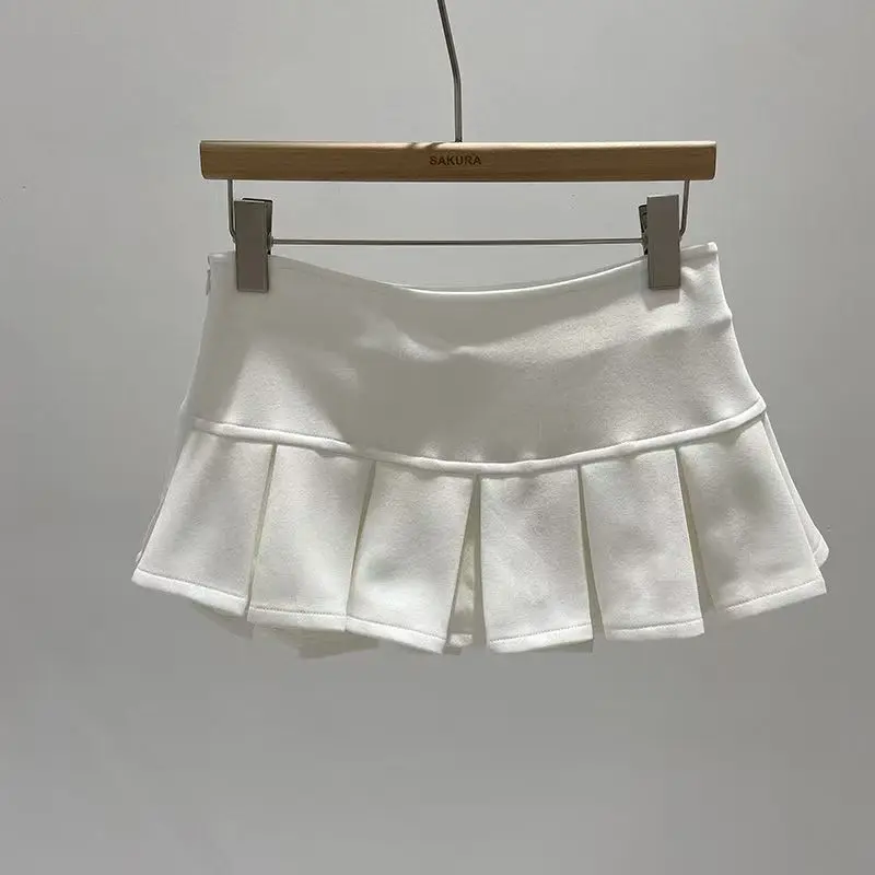 Sexy Mini Skirt Women New Summer Black Fashion Zipper Partywear Casual Slim Pleated Skirt Elegant Versatile Sexy Female Skirt - Image 3