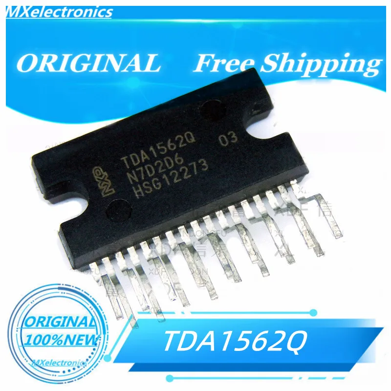 1PCS~10PCS/LOT100%NEW  TDA1562Q TDA1562 TDA 1562 ZIP-17 Power amplifier audio power amplifier