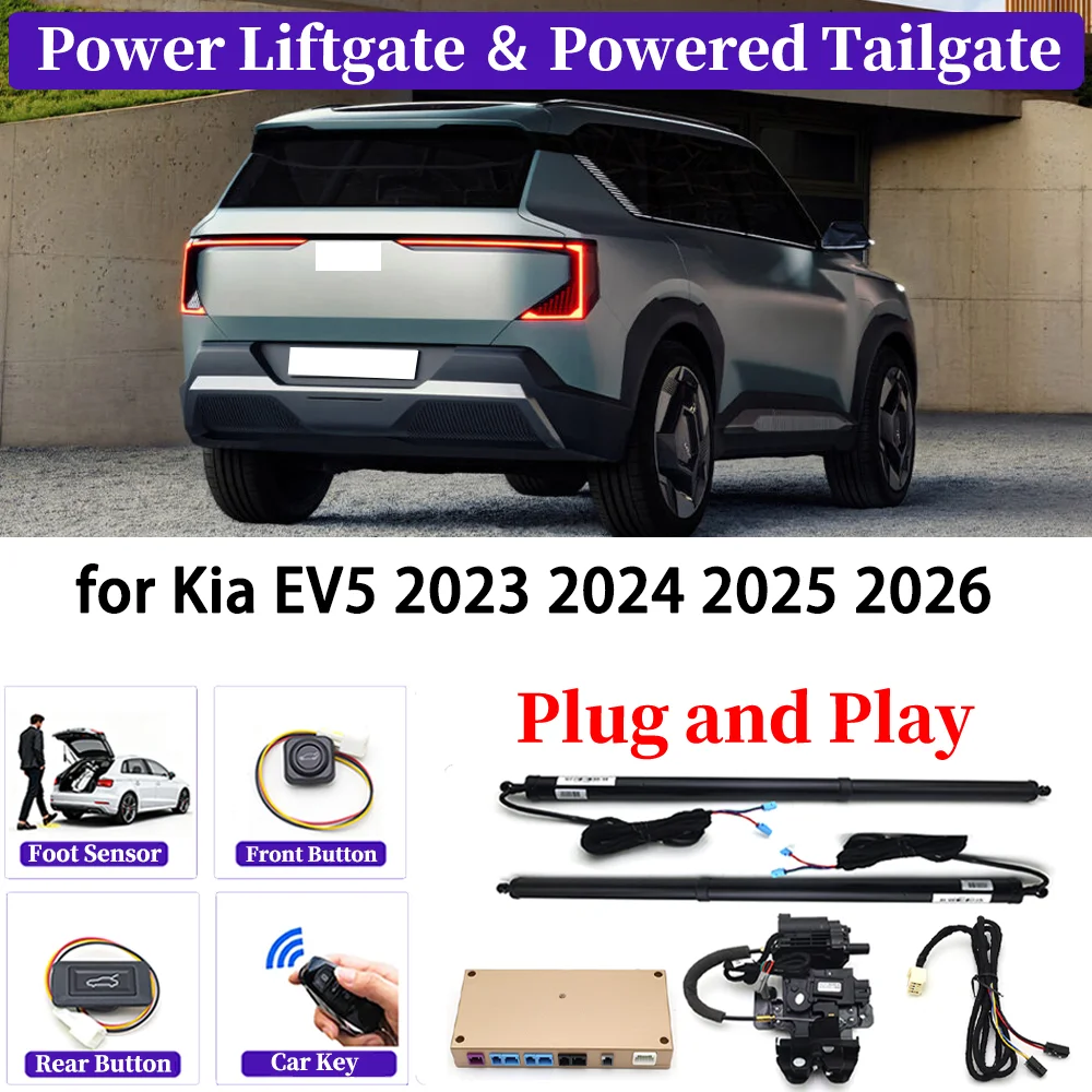 

ZJCGO for Kia EV5 2023 2024 2025 2026 OEM Upgrade Car Automatic Power Liftgate Kit Smart Auto Electric Tailgate System