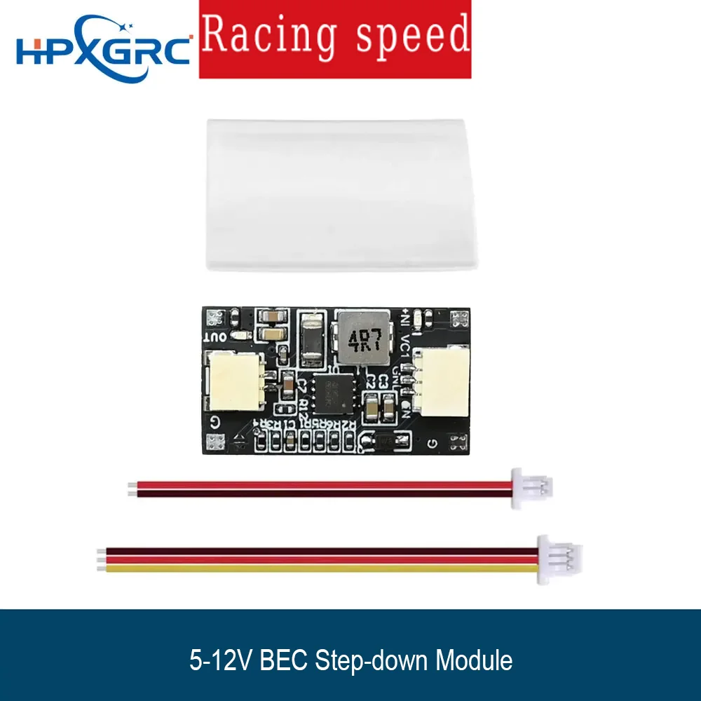HPXGRC BEC Step Down Module 5V 12V Wide Voltage For FPV Drone With Solder Pad Terminal Block Parts