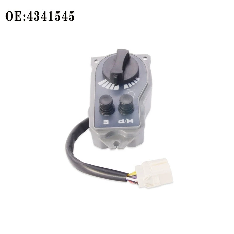 

Excavator throttle knob switch Hitachi EX200-5/ZAX/ Electronic fuel injection throttle knob 4341545