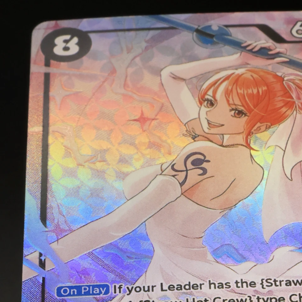 ワンピース TCG OPCG 英語版 OP15-086 ナミ SR プレイセット 8 コスト