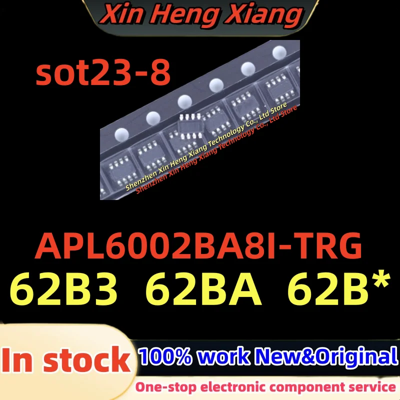 (5-10 قطعة) 100% جديد 62B3 62BA 62B * APL6002BA8I-TRG APL6002BA8I APL6002 sot23-8 #1