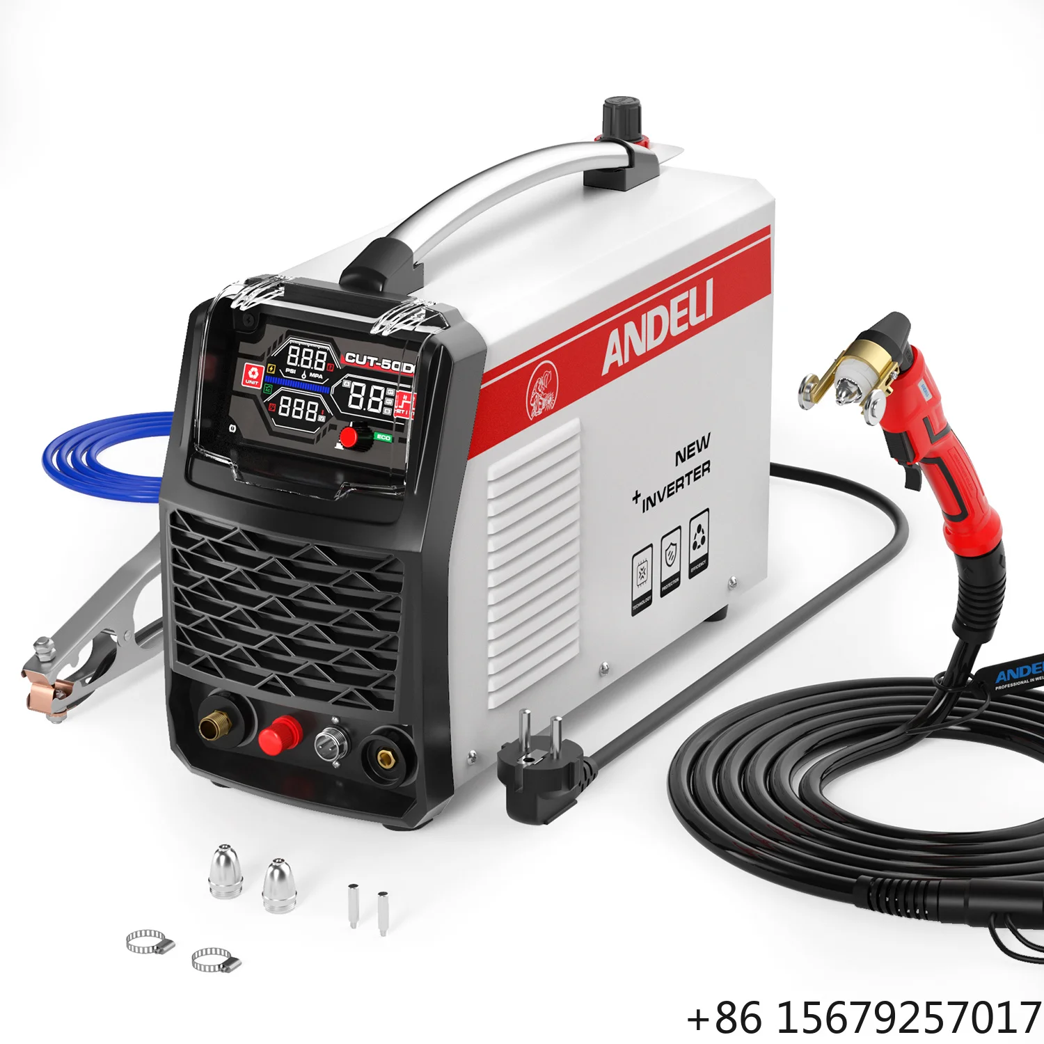 2025 New Arrival ANDELI CUT-50D High-Frequency Plasma Cutting Machine HF DC Air Plasma Cutter Cut Thickness20mm