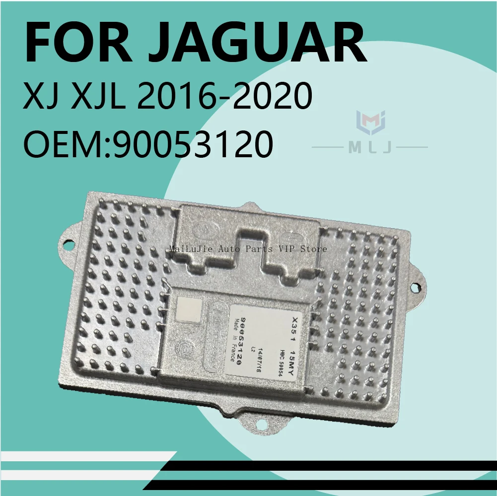 

LED module for 2016-2020 Jaguar XJ/XJL models including daytime running light driver module and headlight ballast OEM 90053120