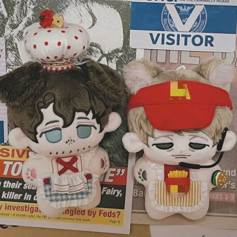 Muñeco de algodón de 10cm, papel de Anime Will Hannibal Kawaii, Cosplay, cuerpo de estrella de mar, Mini muñeco de peluche suave de dibujos animados, figura de juguete, colgante de regalo