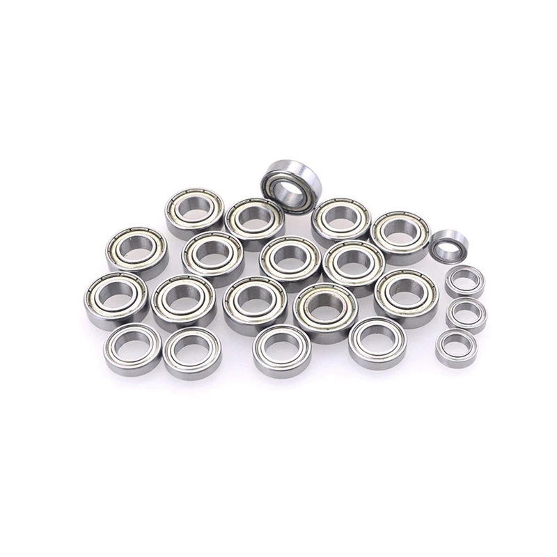 14Pcs Metal Steel Ball Bearing 8109 For 1/8 ZD Racing 08423 08425 08426 08427 9020 9072 9116 9203 RC Car Upgrade Parts