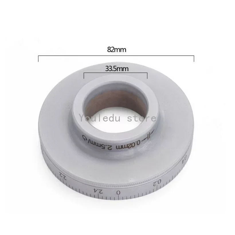 1x Milling Machine Scale Ring Tools Dial 125 Graduations Scale Ring Mill Parts D4 /C87 X, Y, Z-Axis 2.5mm/5mm