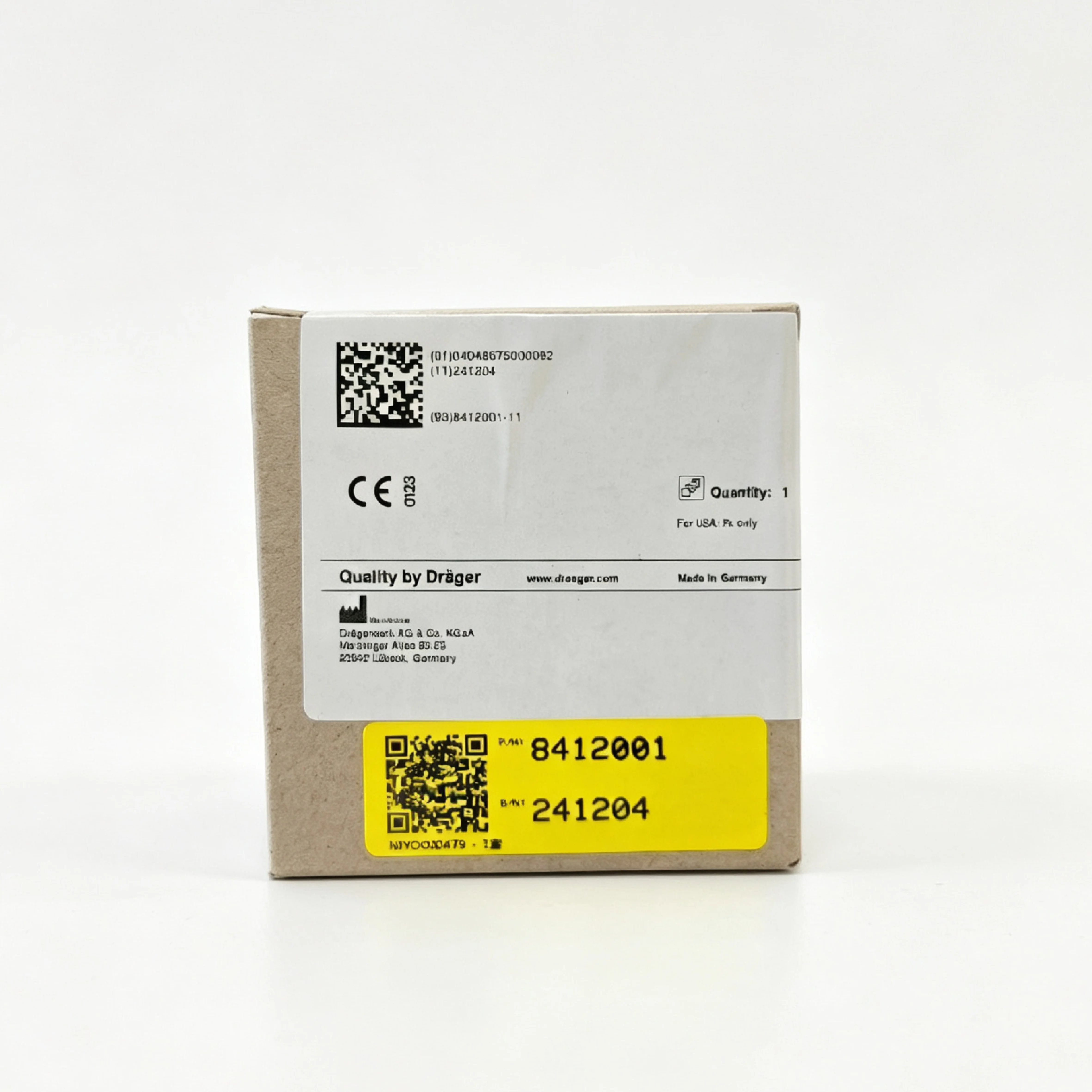 8412001 Drager Exhalation Valve for Drager Oxylog 2000/3000
