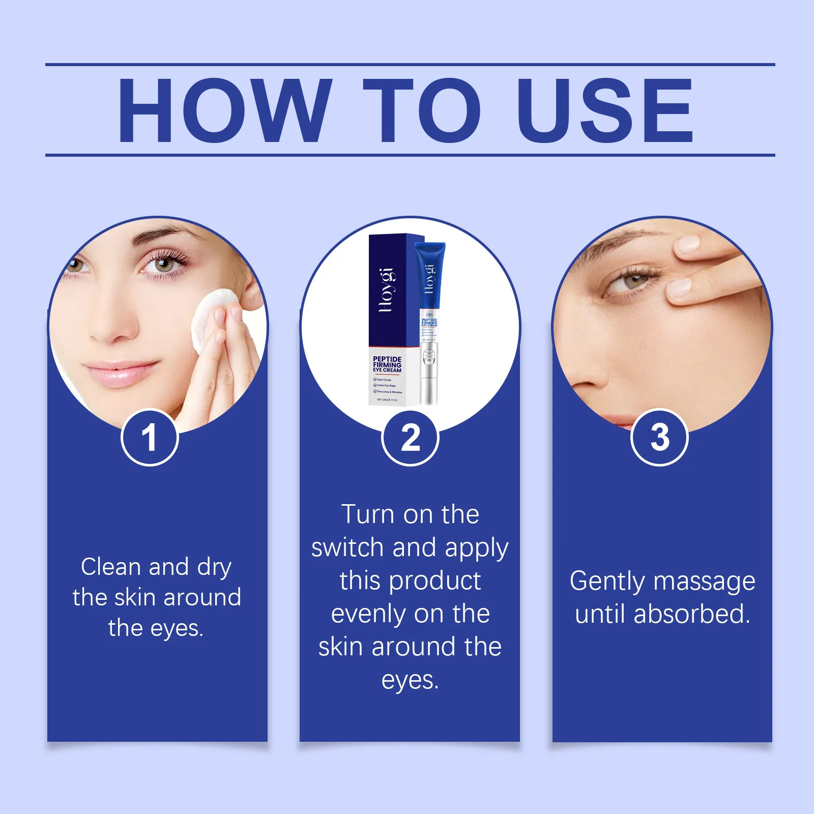 تدليك كهربائي كريم عين الكولاجين ترطيب تخفيف تعب العين يشد مكافحة الشيخوخة هيدرات تقليل تورم النساء عيون الرعاية #2