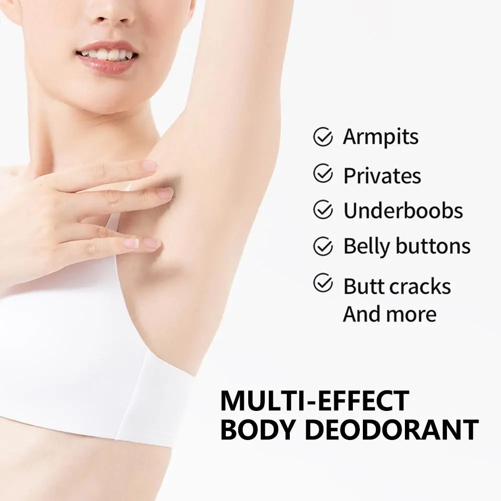 

2/4/6pcs Multi-effect Body Deodorant Whole Body Odor Effective Control Moisturizing Nourishing Improving Cream Skin PH Balanced