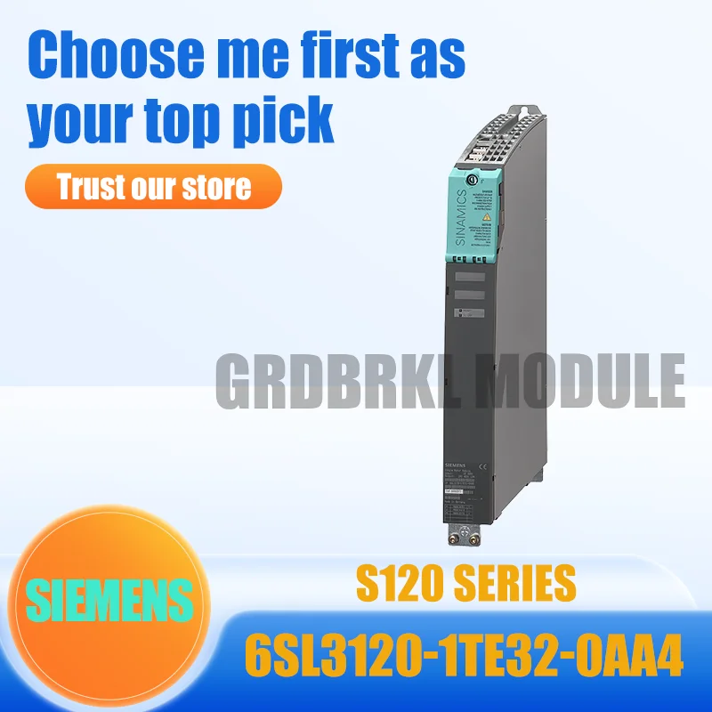 

Новый оригинальный модуль SIEMENS 6SL3120-1TE32-0AA4 S120 для одного двигателя, входной