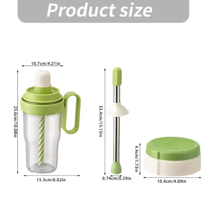 G6KF Delicate Milk Tea Shaker Cup Fruit Liquid Mixing Cup For Freshness Fruit Infusions Healthy Beverages And Refreshing Drink