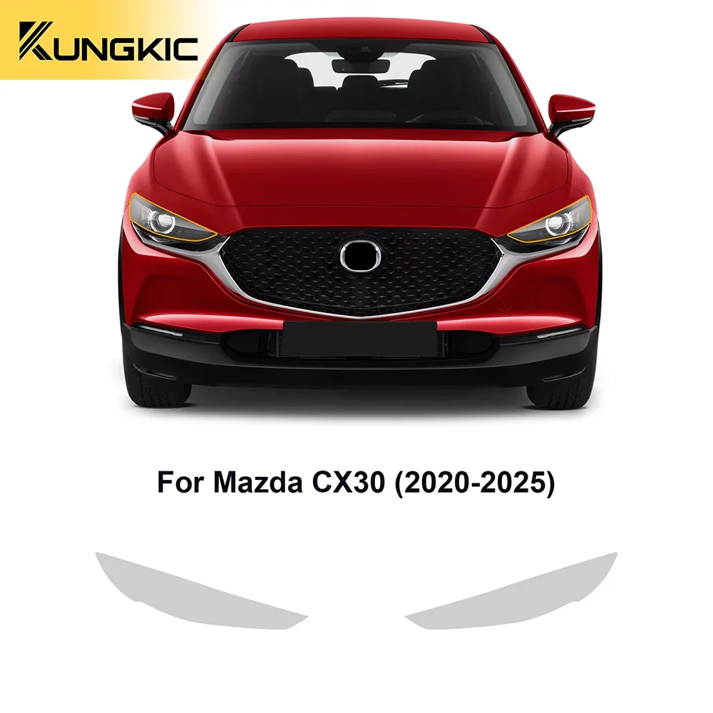 

Защитная пленка из ТПУ для фар и зеркал заднего вида Mazda CX30 2020-2025, предварительно вырезанная, прозрачная, для стойки B и C, с защитой от царапин