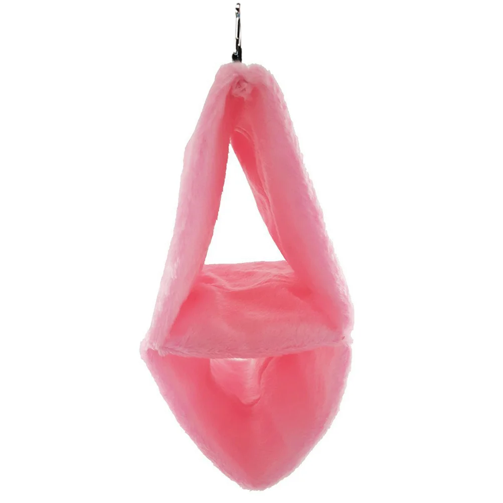 

Double Layer Flannel Hanging Nest Large Warm Parrot Hammock Bird Sleeping Bed Indoor Outdoor Soft Nest Sleeping Pad for Parrot