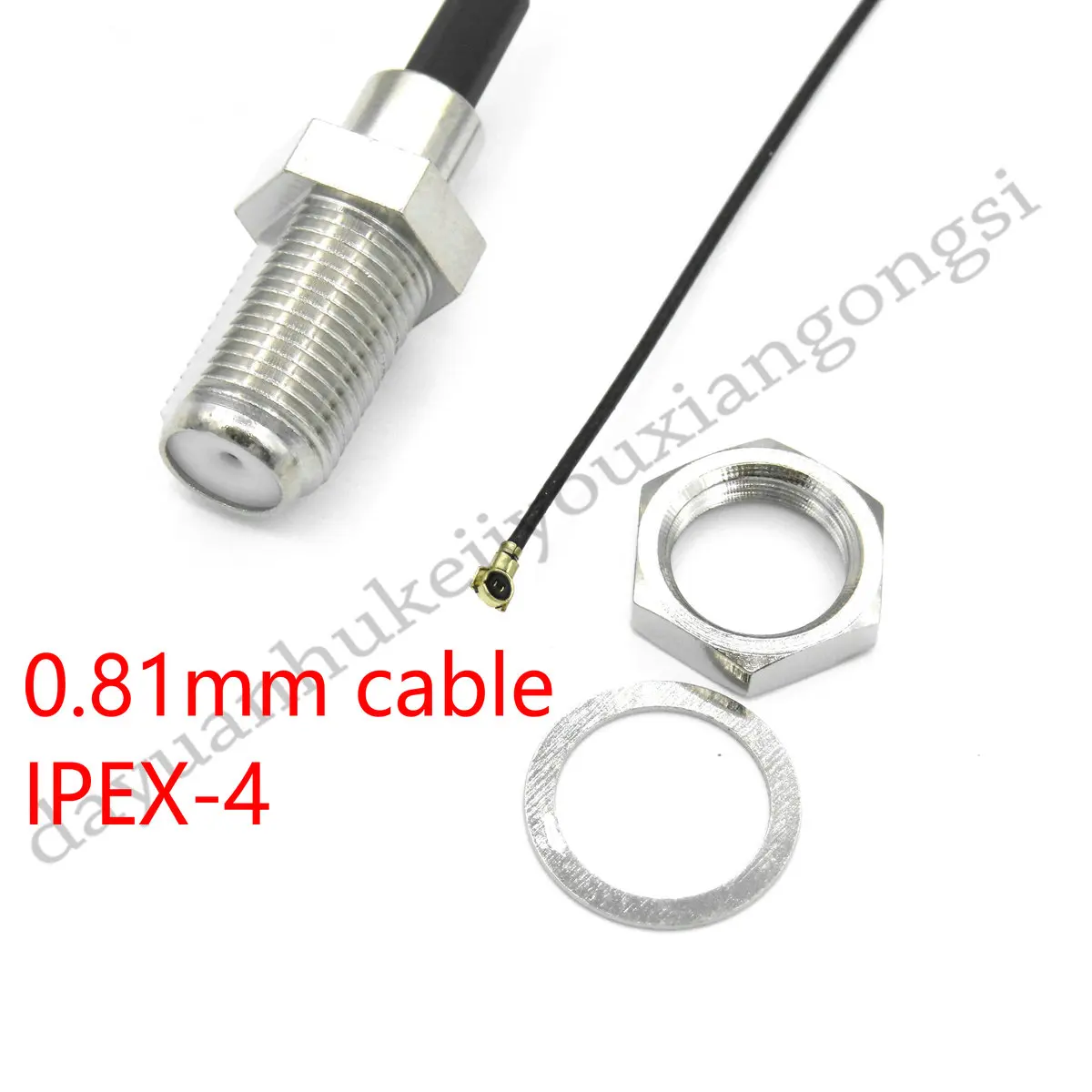 cabo f conector rf cabo coaxial com f conector femea para ufl ufl ipx ipex4 20 pcs 100 pcs 081 01