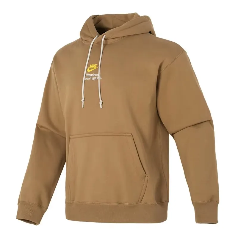 Новое оригинальное поступление, мужские пуловеры с капюшоном NIKE AS M NK FT OUTDOOR PO HD, спортивная одежда