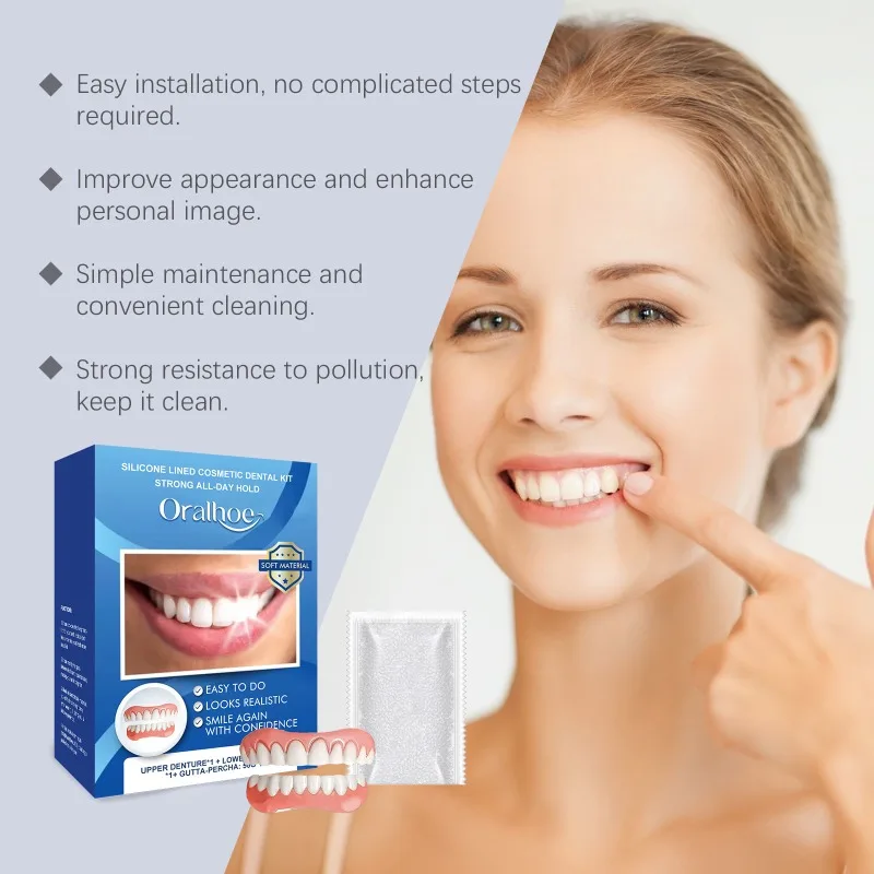 Resin Tooth Repair Glue Shapeable Teeth Gaps Filling Solid Glue Temporary Teeth Repair Falseteeth Glue Safety Dental Supplies