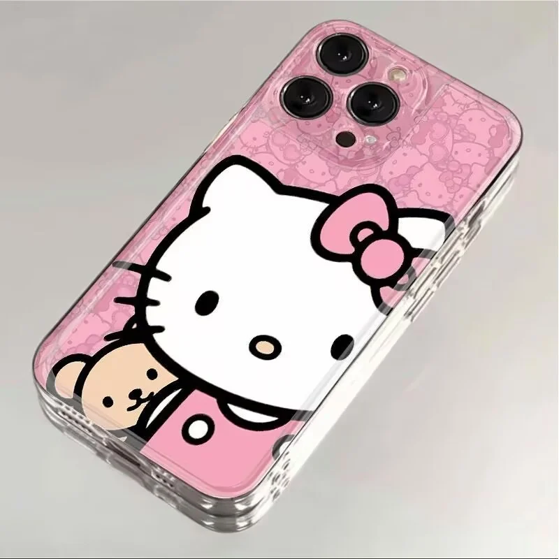 حافظة لهاتف هواوي هونور X9A X8B X9B X7B 90 Lite 5G Nova 7i 3i 5T 7 6 9 SE P30 Pro P40 Lite Y9 Prime 2019 غطاء مرحبا كيتي