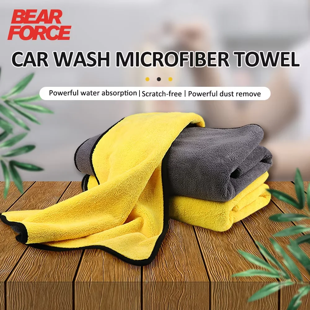 Super Absorbent Car Wash Microfiber Thick Towel Car Cleaning Drying Cloth Auto Car Care Cleaning Towel Wash Cloths