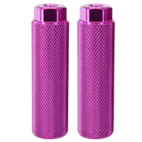 Bike Pegs Aluminum Alloy Anti Skid Lead Foot ForBMX Bike Fit 3 8 Inch Axles Bike Pegs Anti Skid Lead Foot Rest Pegs