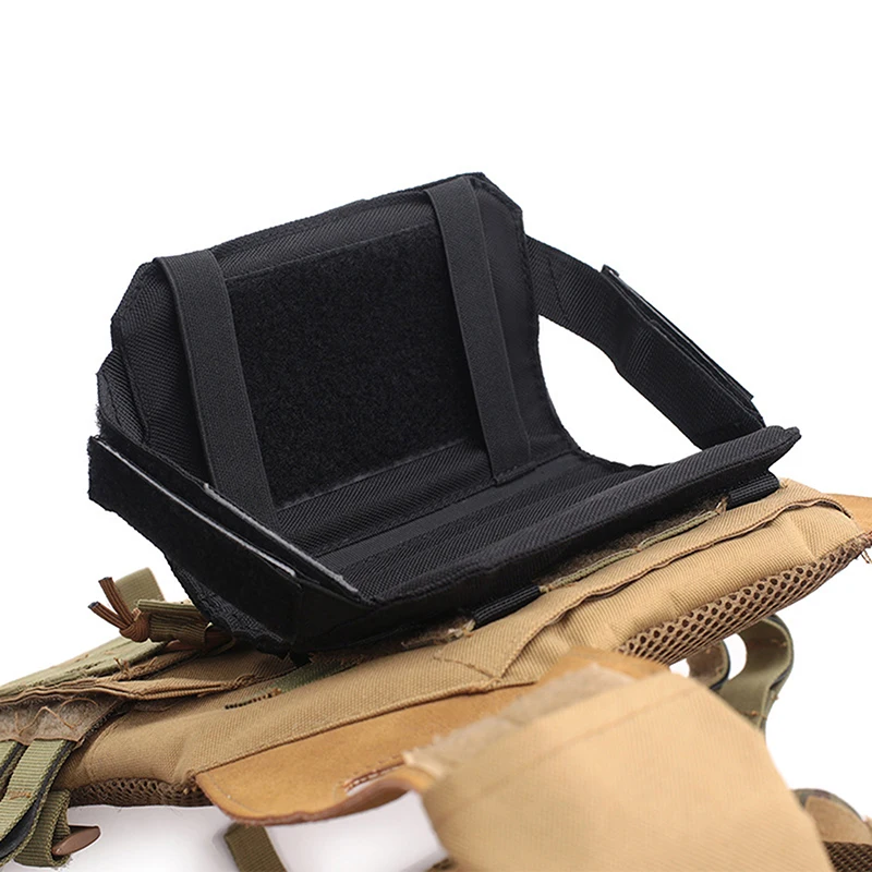 Tactical MOLLE Pouch Outdoor Map Holder Carrier Bag Smartphone Case Holder Vest Plate Front Panel Belt Stiky Pack Utility Nylon