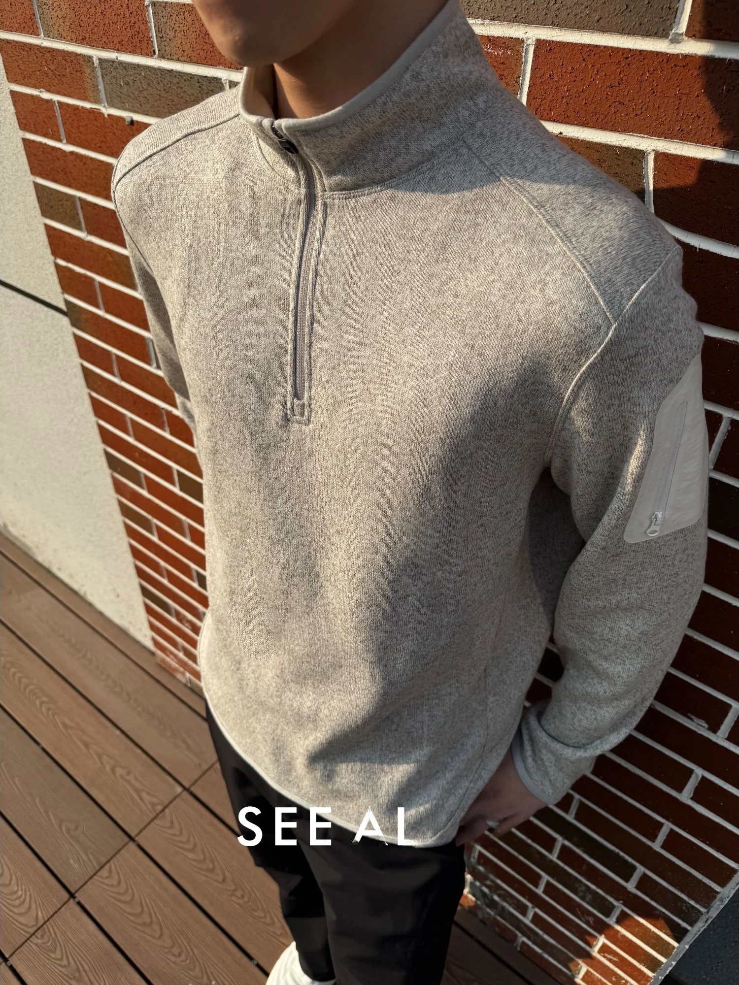 

Мужская теплая шерстяная толстовка Bla Label Limited Series на молнии для активного отдыха, спорта и повседневной носки, из полиэфирного волокна