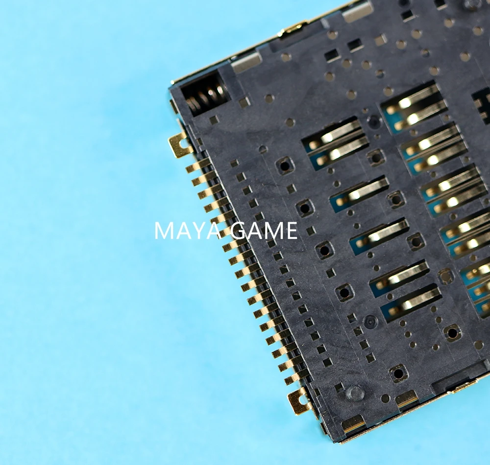 10 peças de reparo de substituição de soquete de cartão de jogo para console Nintend Switch