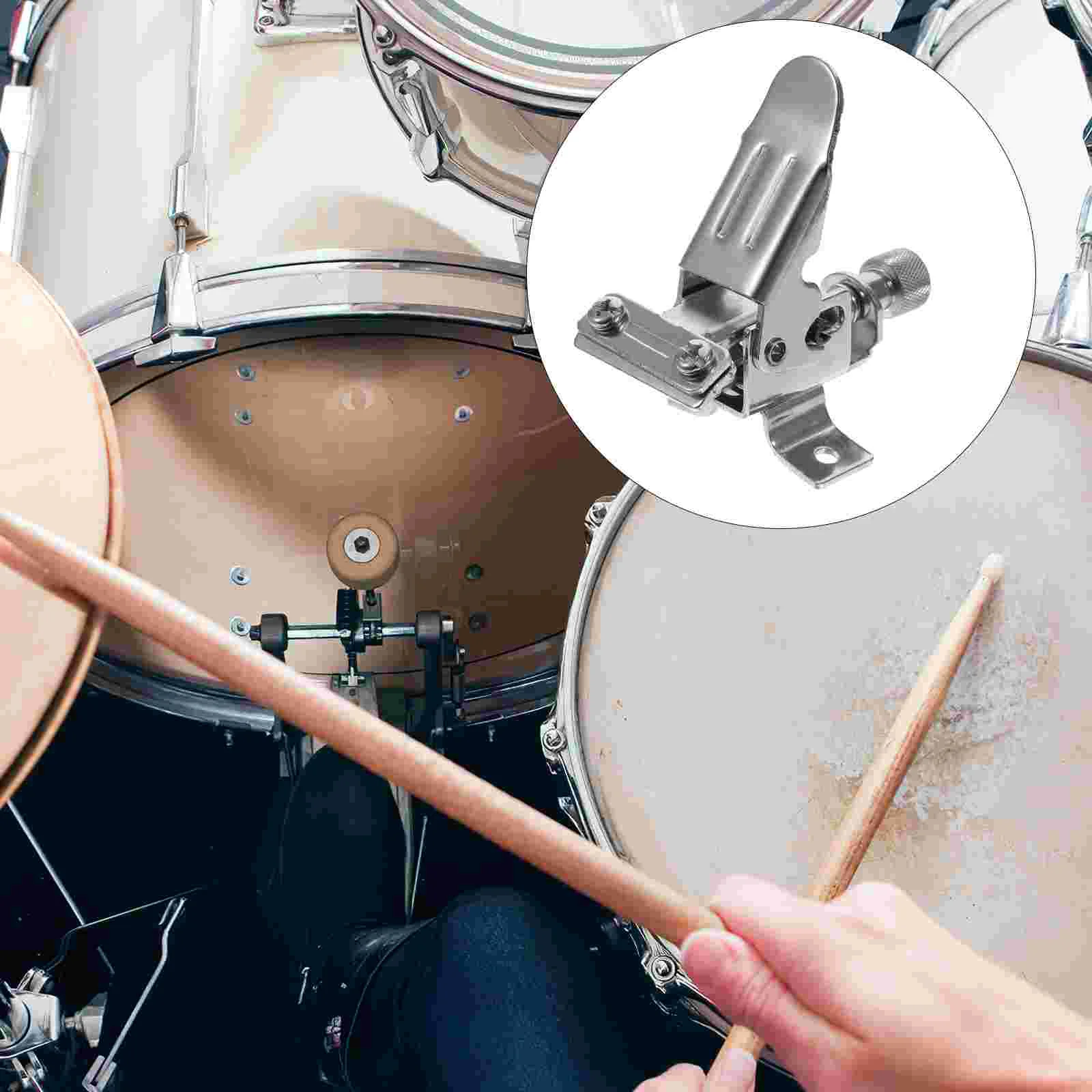 Drum Tuner Snare Regulator Strainer Throw Off Butt End Parts Trap Roller Creative Accessory Metal