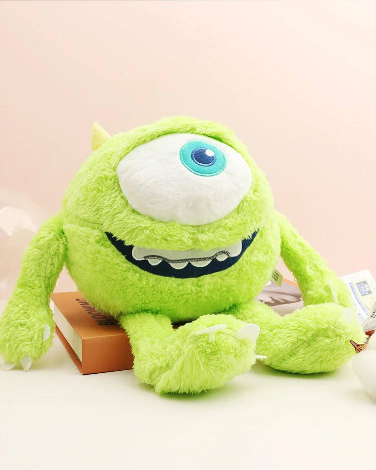 Cartoon Pixar Kawaii Plüschtiere Monsters Inc. Sullivan Familie Mike Wazowski Spielzeugset für Jungen Mädchen Niedliche Film-Stofftiere Neu – Detail 6