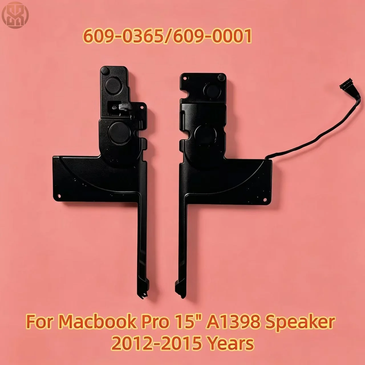 609-0365 609-00015 Left Right Internal Speaker 4 Wire For MacBook Pro 15