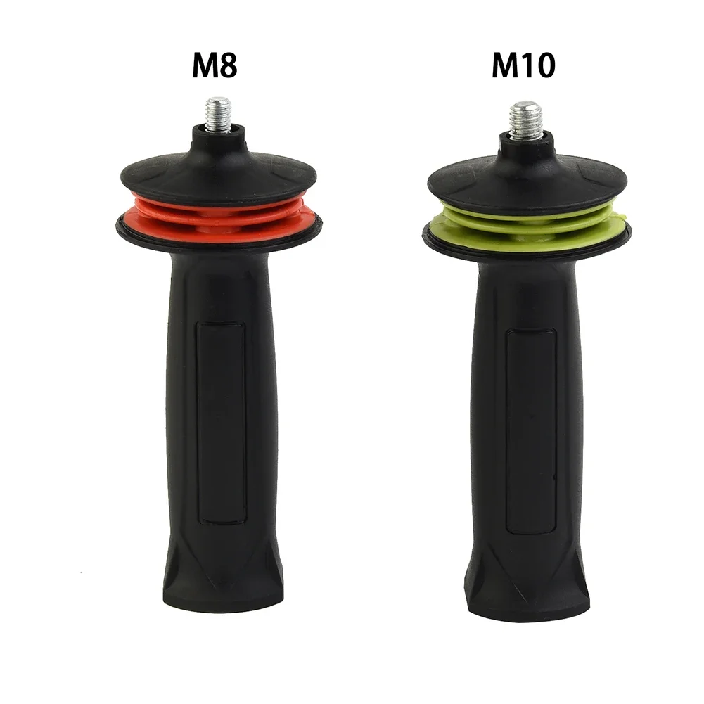 1pc 8mm 10mm Angle Grinder Handle Shock Anti- Vibration Absorbing Reduce Damping Side Handle For 100 Type Angle Grinder