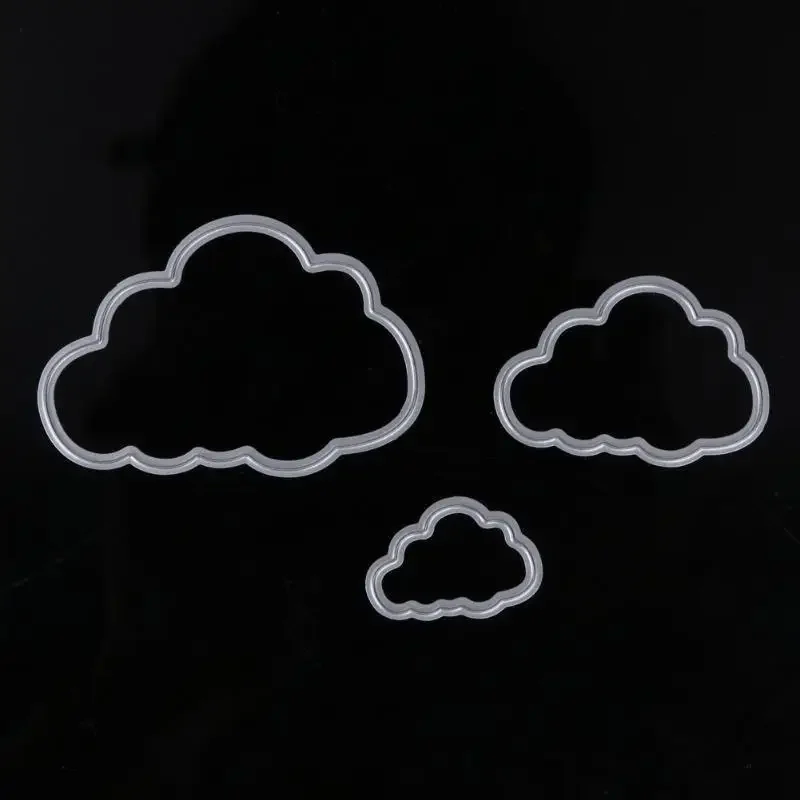 3 Clouds Metal Die Cuts  Cutting Dies Scrapbooking Embossing Stencils Folder  Paper Card