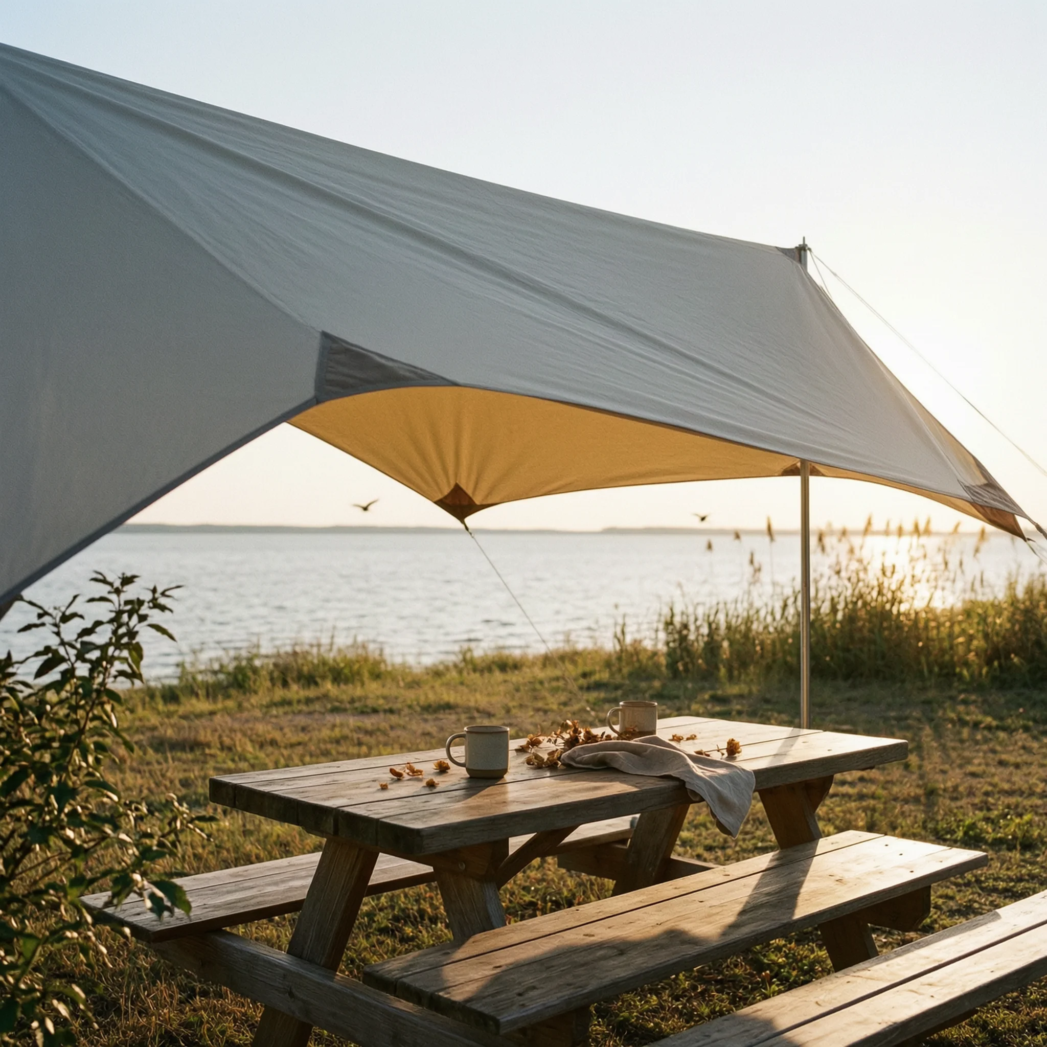 Waterproof Tarp Shelter - Tenda Parasole Impermeabile Multifunzionale, Telo da