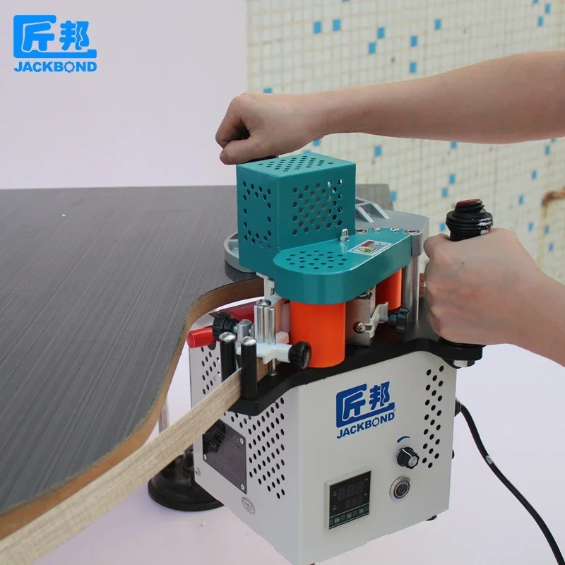 

Speed-adjustable Portable Small Circular Board Edge Banding Machine Press Machine