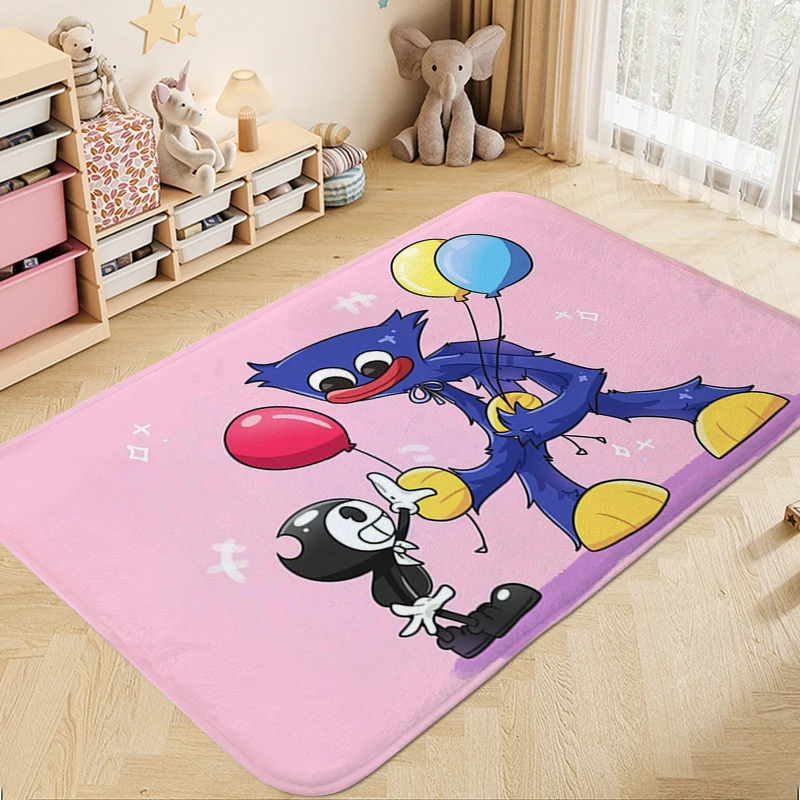 

Custom Veranda Floor Mat A-Huggy Wuggys House Entrance Mat Bathroom Rug Aesthetic Kitchen Treadmill Rugs Room Decorating Items