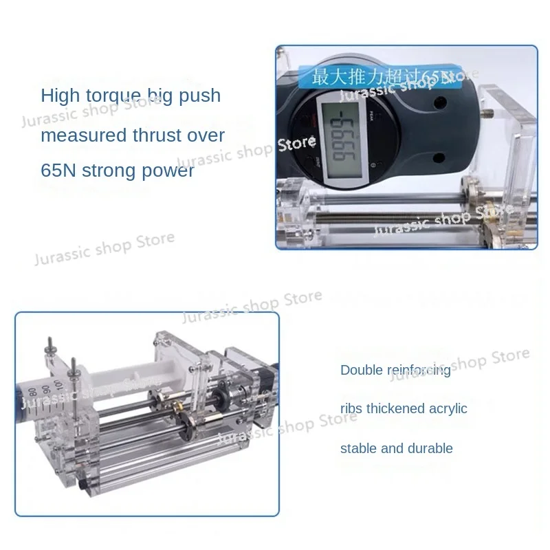 

1-150ML Laboratory Micro Syringe Pump Desktop Precision Electric Injection Pump Propel Pump Liquid Glue Dispenser DC 12V