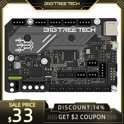 Драйвер BIGTREETECH BTT SKR MINI E3 V3.0 32Bit TMC2209 для Ender3/5 Pro CR10 Upgrade SKR V1.4 Turbo, запчасти для 3D-принтера