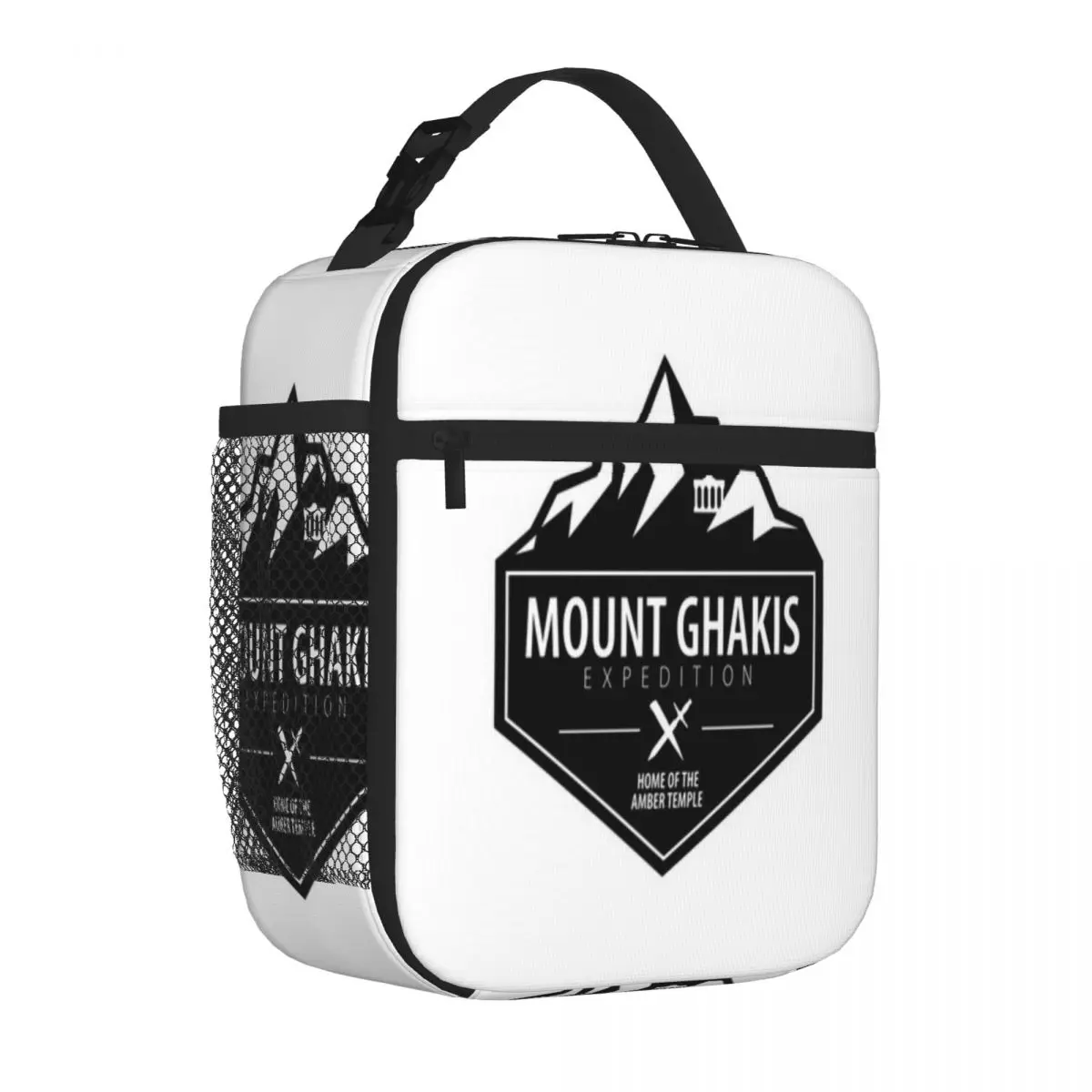 Bestselling Curse Of Strahd Mount Ghakis Amber Temple (dark) Patchwork Bento Bag Roadside Stop Thermal Food Carrier