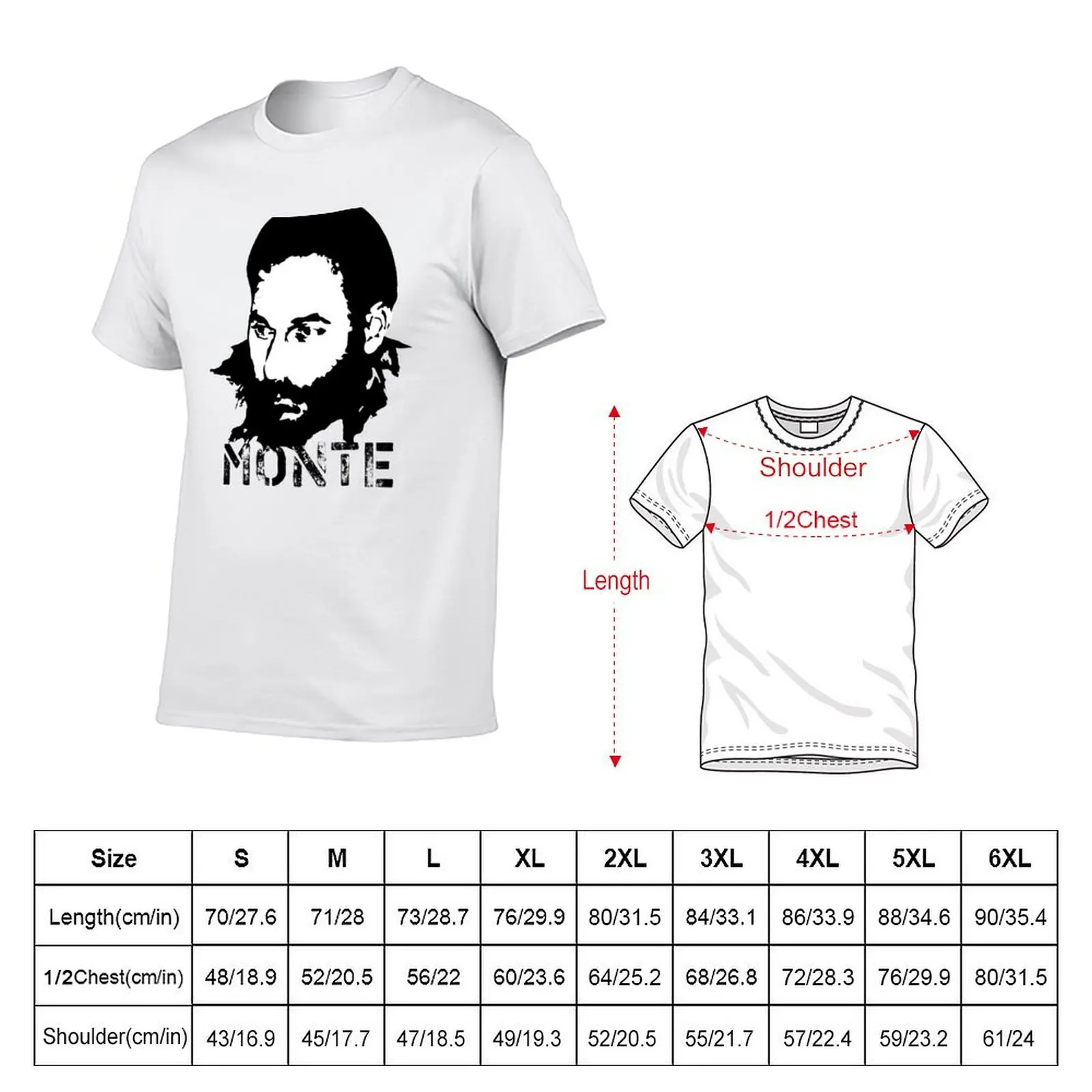 Monte Melkonyan. National Hero of Armenia T-Shirt Simple Casual Short Sleeve Cotton T-Shirt