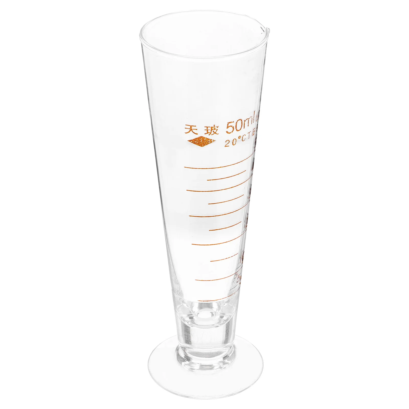 

Laboratory Glass Graduated Cylinder Measuring Cup Scale for Chemistry Experiments Lab Glassware Liquid Measuring Beaker