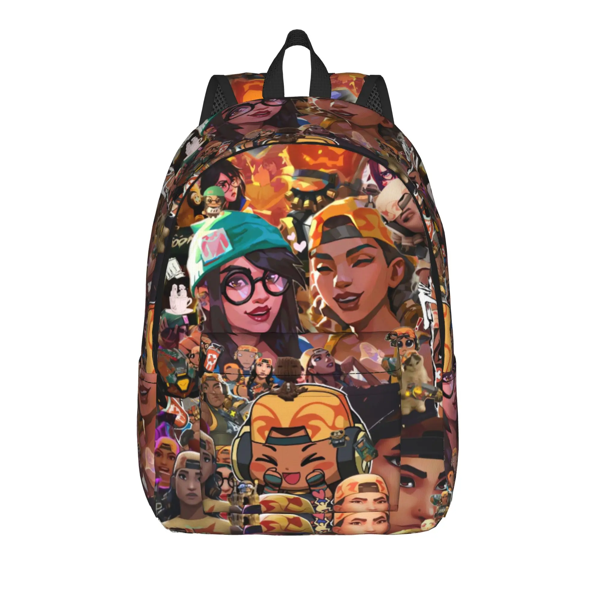 Clove And Killjoy Backpack V-Valorant Travel Backpacks Youth Designer Breathable School Bags Stylish Rucksack