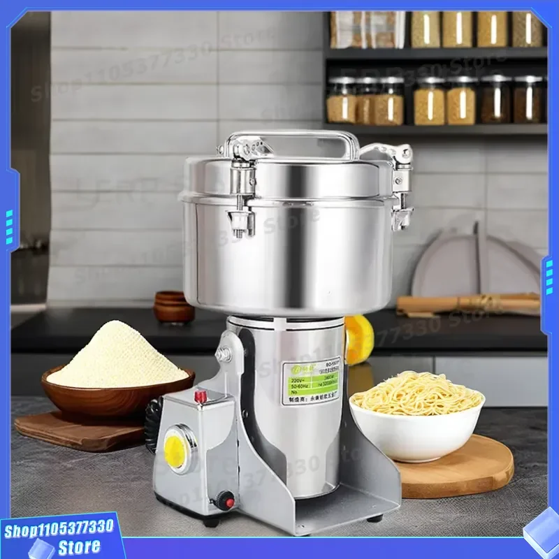 Electric Coffee Bean Grinder Stainless Steel 800g Capacity Multifunctional Spice Pepper Mill for Kitchen Home Use